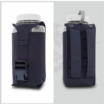 Tactical Molle SS Kettle Bag Water Bottle Pouch Bag Suitable for Nalgene 32 Oz Airsoft Vest Plate Carrier Bottle Holder