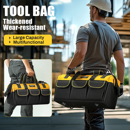 Tool Bag Strong And Durable Canvas Thickened Portable Multi-functional Hardware Fishing Labor Insurance Carpentry Tool Bag