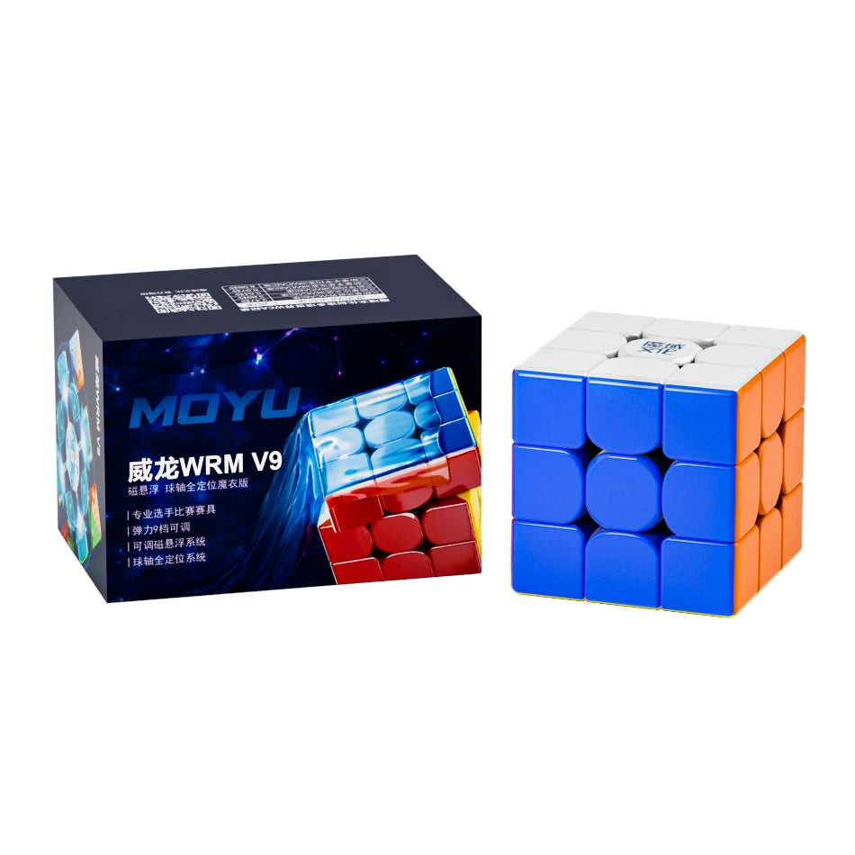 [JudyCube] Moyu Weilong WRM V9 Ball-Core UV 3X3 Magnetic Magic Speed Cube Fidget Toys Moyu Weilong V9 Maglev Cubo Magico Puzzle