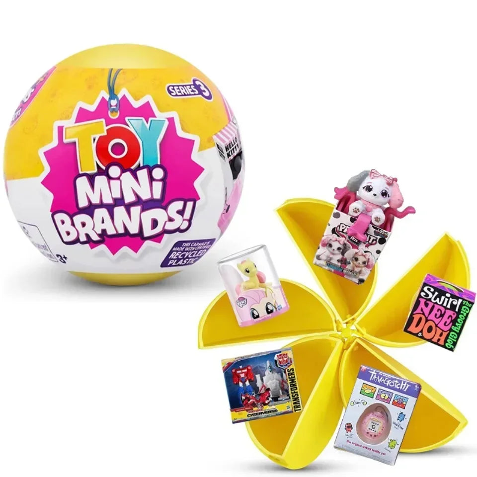 Zuru Surprise Toy My Mini Brands Kawaii Baby Food Figure Miniature Toys Mystery Blind Box Original Collectible Kids Gift Toys