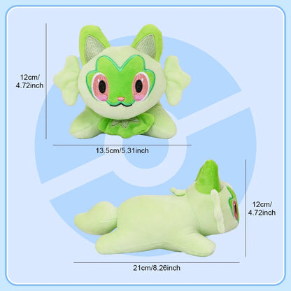 Yamper Finizen Phanpy Dedenne Meowth Sprigatito Plush Toys Poke Balls Mimikyu Cubone Charizard Peluche Dolls Gifts Kids