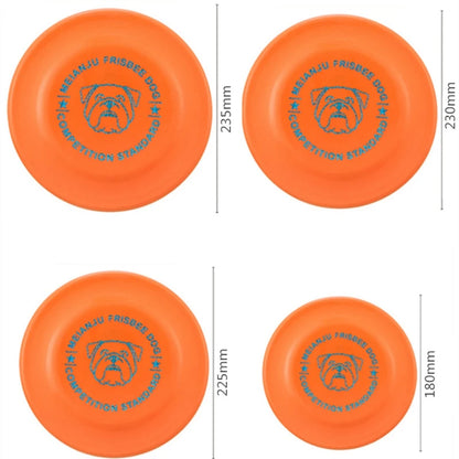 Standard Competition Pet Dog Flying Discs Funny Dog Toy Training Flying Discs Interactive Bite Resistant Silica Gel Soft Toys