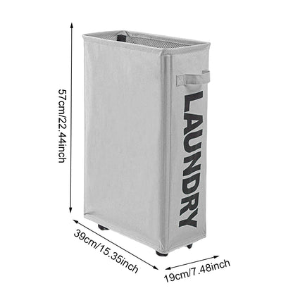 100L Foldable Dirty Laundry Basket Large Dirty Clothes Organizer Waterproof Laundry Bag Clothes Storage Basket Dirty Laundry Bin