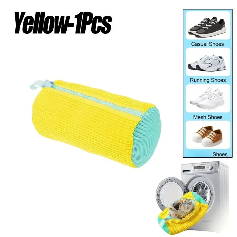 1/4PCS Washing Shoes Bag Cotton Shoes Laundry Bags Easily Remove Dirt Washing Bags Anti-Deformation Shoes Clothes Organizer