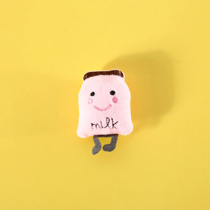 Strawberry New Series Toys Cat Toys In Blueberry Cookies Milk Rice Balls Toast Designs (Choice+CA)