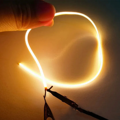 Ultra Slim 3V LED Same End Filament Flexible Spiral Bulb Filament Retro Edison Bulb Lamp Parts Diode Lighting Strip Decoration