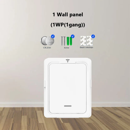 RF 433Mhz Wireless Light Switch 10A Mini Relay Receiver 1/2/4 Gang wall Panel Remote Control Interruptor For LED Lamp 110V 220V