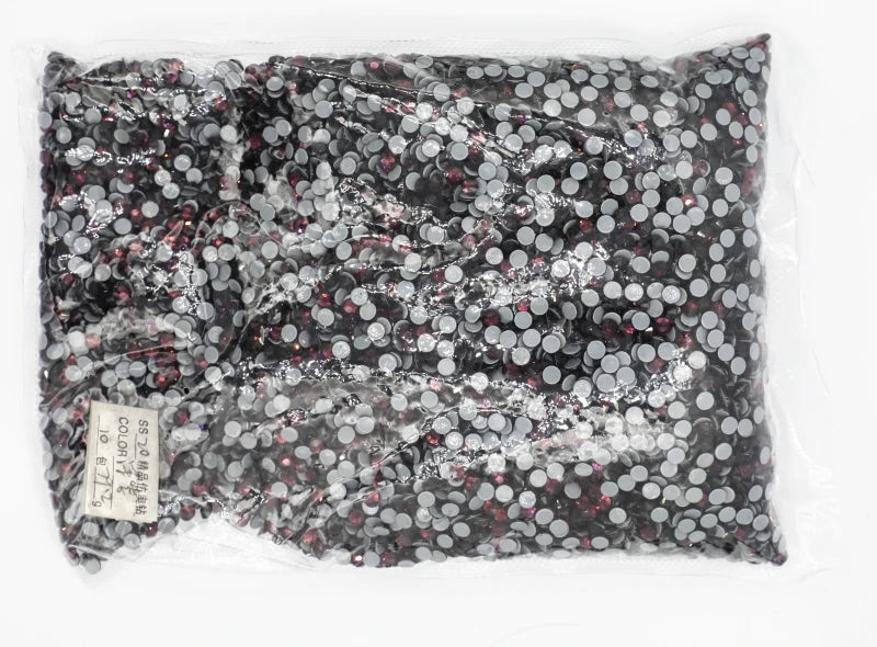 SS6-SS30 Bulk Bag Wholesale Top Quality Better DMC Hotfix Rhinestones Crystal Hot Fix Rhinestone Garment