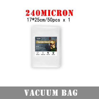 100pcs Food Vacuum Sealer Bags Kitchen Vacuum Packed For Food Saver Storage Vacuum Packaging Bags