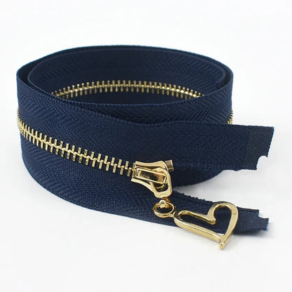 3Pcs Meetee 3# Metal Zippers Bag Zipper Closure 15-70cm Jacket Purse Easy Repair Zips Open/Close-End Coat Zip Sewing Accessories