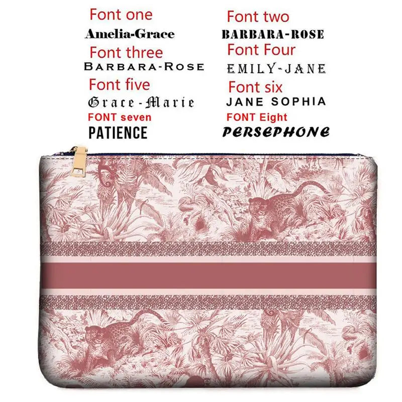 Wallets for Women Personality Animal Flower Printing Linen Clutch Popular  Purse Ladies Beach Bag Party Designer Bags Luxury