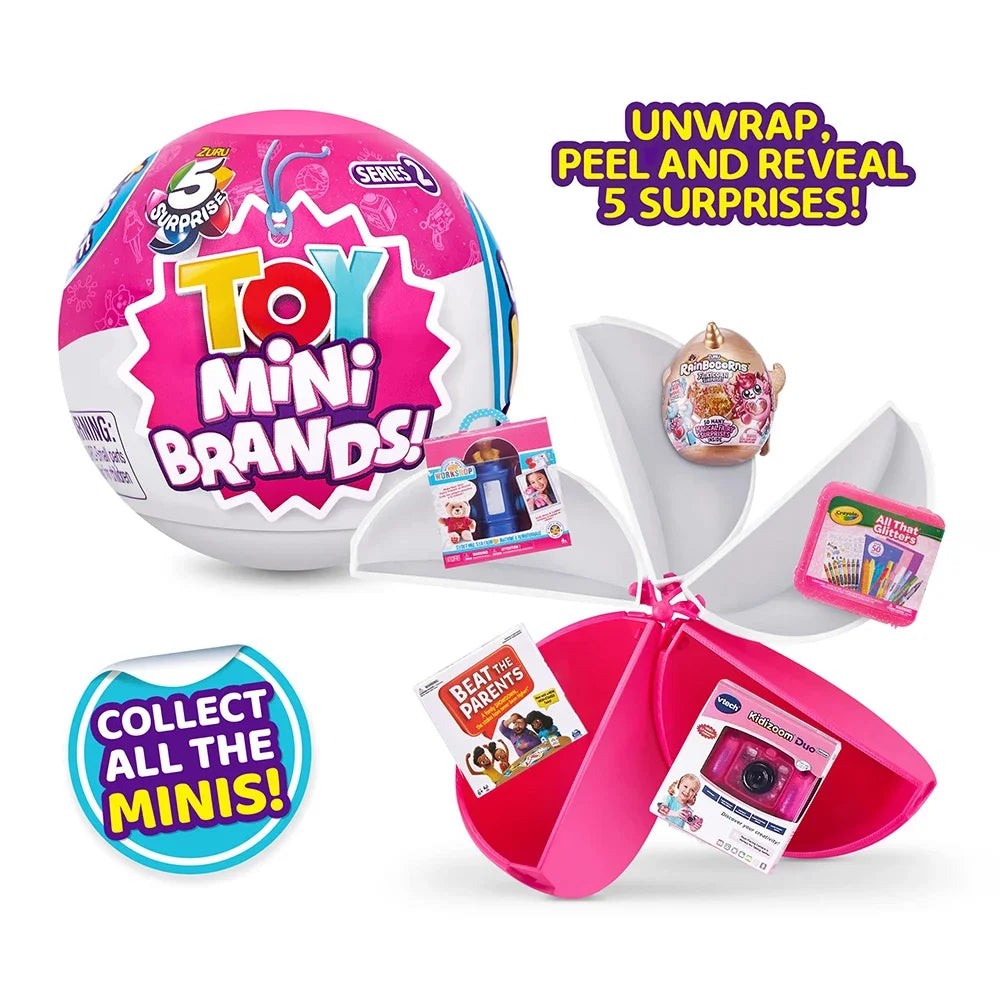 Zuru Surprise Toy My Mini Brands Kawaii Baby Food Figure Miniature Toys Mystery Blind Box Original Collectible Kids Gift Toys