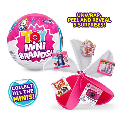 Zuru Surprise Toy My Mini Brands Kawaii Baby Food Figure Miniature Toys Mystery Blind Box Original Collectible Kids Gift Toys