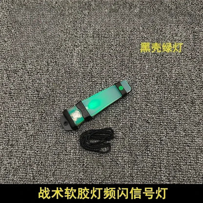 Tactical FMA Helmet Light Blue Green Red IR Strobe Waterproof Outdoor Survival Safety Signal Flash LAMP