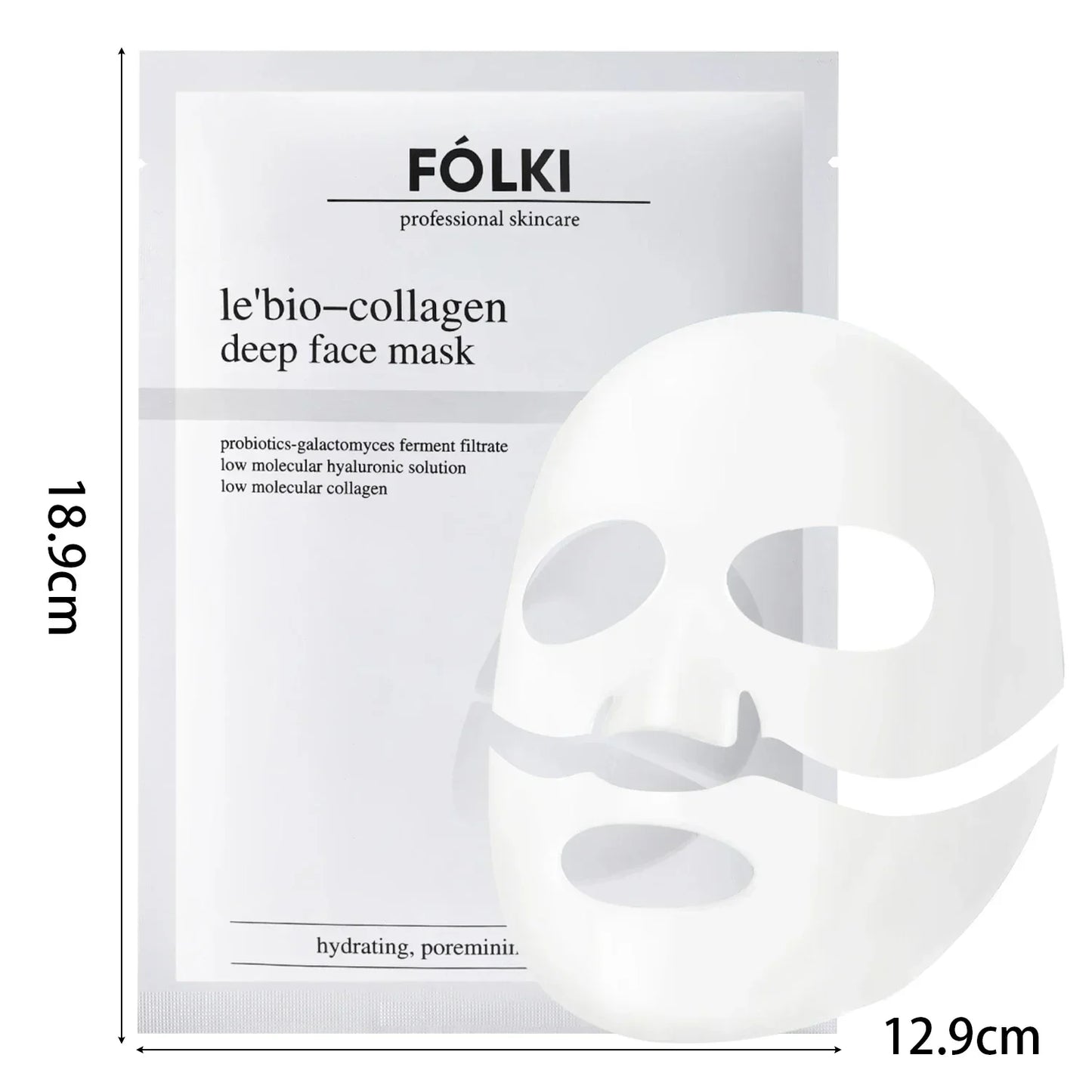 Bio Collagen Overnight Mask Deep Hydrating Moisturizing Shrink Pores Brightening Mask Gentle Refreshing Women Facial Skin Care
