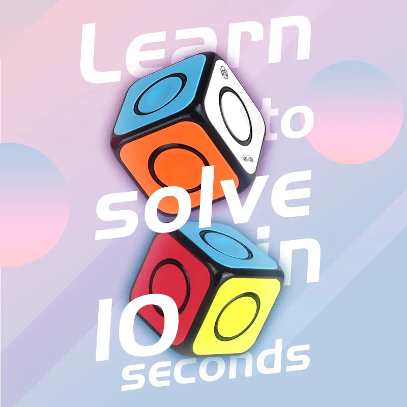 [Picube] QiYi O2 Cube Spinner Magic Speed Cube QIYI Mofangge O2 Cubo Magico Puzzle Fidget Toys Educational Toy for Children Kids