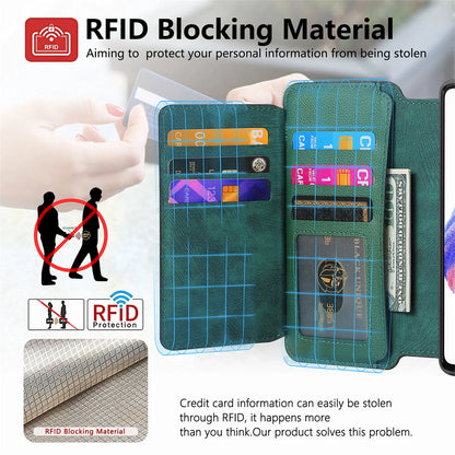 2 in 1 Detachable Zipper Cards Solt Wallet Leather Case For Samsung A16 A26 A56 A26 S24 S25 Ultra S23 Plus Bag Magnetic Cover