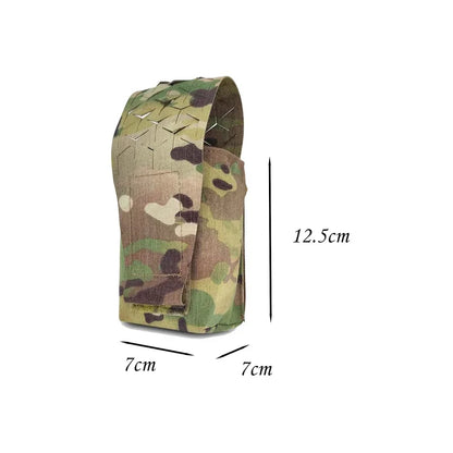 Tactical Pouch Airsoft SS SPUD Magazine Pouch Gear Multicam Plate Carrier Laser Cut Molle Storage Mag Bag