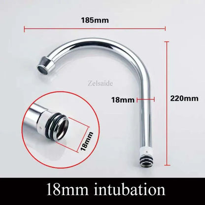 stainless steel kitchen sink faucet pipe elbow outlet Tube, kitchen faucet replacement
