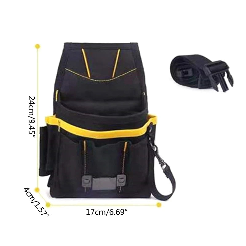600D Oxford Fabric Tool Belt Screwdriver Utility Kit Holder Tool Bag Pocket Pouch Bag Electrician Waist Pocket Pouch Bag 공구가방