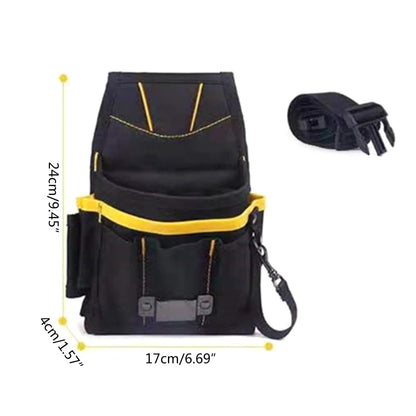 600D Oxford Fabric Tool Belt Screwdriver Utility Kit Holder Tool Bag Pocket Pouch Bag Electrician Waist Pocket Pouch Bag 공구가방