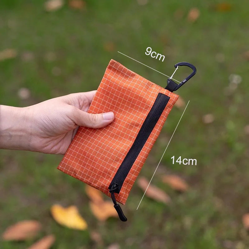 Ultralight UHMWPE xpac Tactical Wallet Passport Holder - Waterproof RFID Outdoor Camping Card Pouch Cash Bag - Molle Attachment