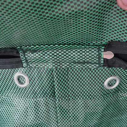 60-500L Garden Yard Waste Bag With Lid Foldable Large Capacity Leaf Collection Trash Can Reusable Multifunctional Storage Bags