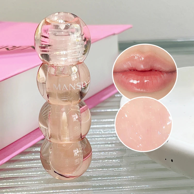 Rock Sugar calabash Hydrating Lip Gloss Moisturizing Plump Lip Doodle Lip Moisturizing Mirror lip gloss