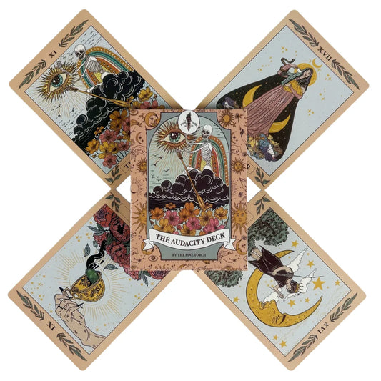 The Audacity Deck Audacity Oracle Cards A 37 English Tarot Divination Edition Deck Borad Games