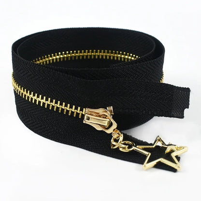 3Pcs Meetee 3# Metal Zippers Bag Zipper Closure 15-70cm Jacket Purse Easy Repair Zips Open/Close-End Coat Zip Sewing Accessories