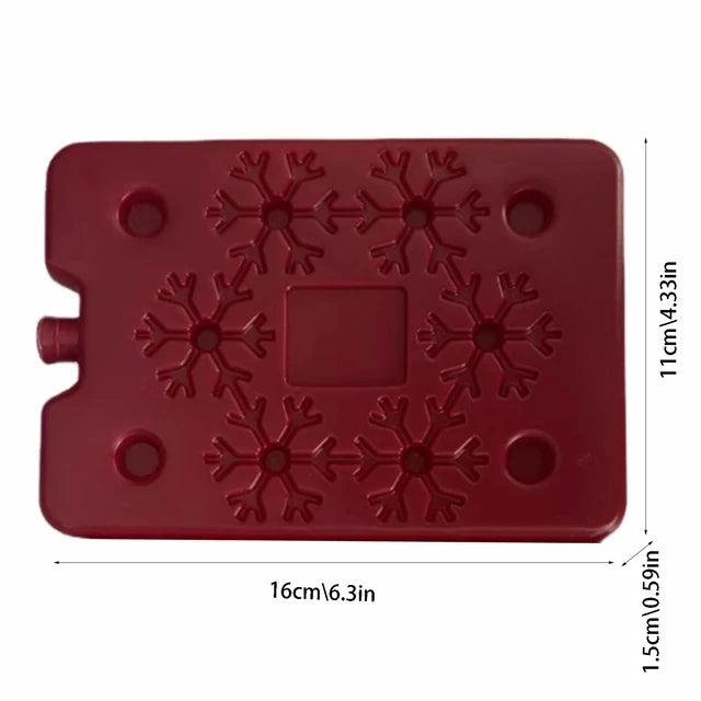 1pcs Odorfree Travel Picnic Ice Pack Reusable Freezer Cool Block Ice Bag Ultra Thin Portable Travel Fresh Food Cold Storage