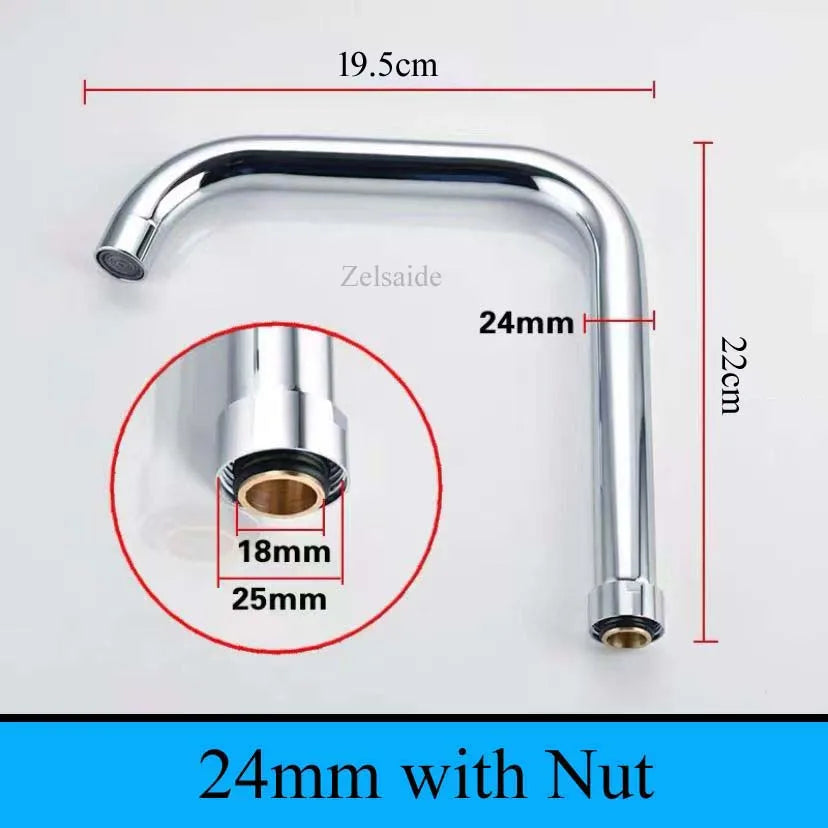 stainless steel kitchen sink faucet pipe elbow outlet Tube, kitchen faucet replacement