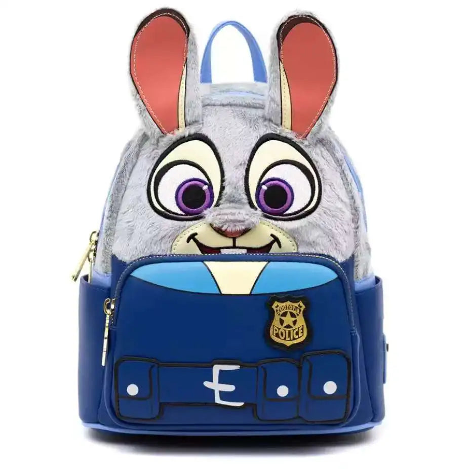 Zootopia Mini Children'S Cartoon Bag Elementary School Backpack Convenient Travel Bag Gift