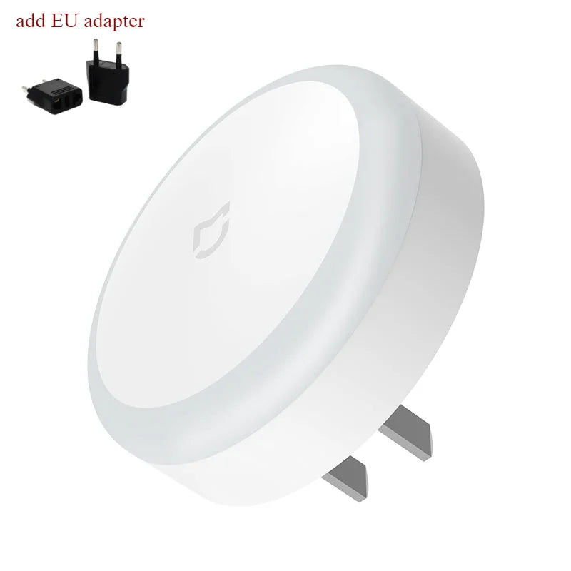Xiaomi Mijia Plug-in Night Light 0.4W Touch Switch Automatically Lights Up At Night Led Lights Lampara De Noche Dormitorio Lamp
