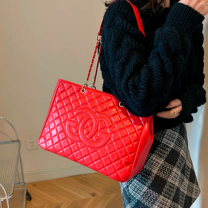 Paris Fashion Zipper Shoulder Bag Women's High-Quality Leather Crossbody Bag Classic And Trendy Handbag