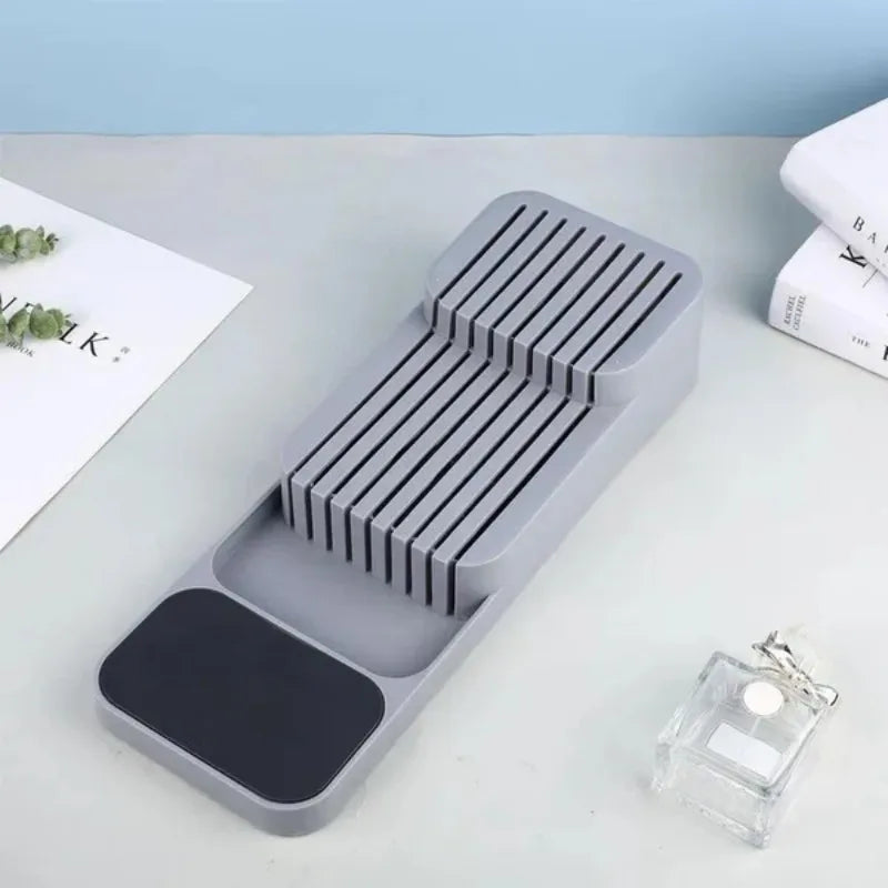 1 PC Kitchen Knife Separation Sorting Storage Box Storage Rack Knife Organizer Holder