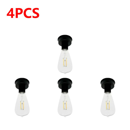 7cm Solar Lamp Base with LED Bulb Solar Lights Replacement Anto On & Off Atmosphere Decorate Light Holder for Outdoor Garden