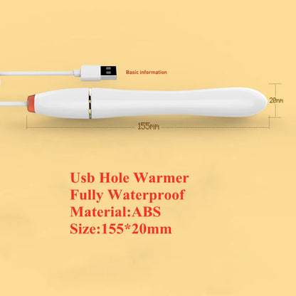 Warm Fever Usb Heating Stick Heater For Sexy Men's Toys Hands Warmer 5V Fully Waterproof Good Partner