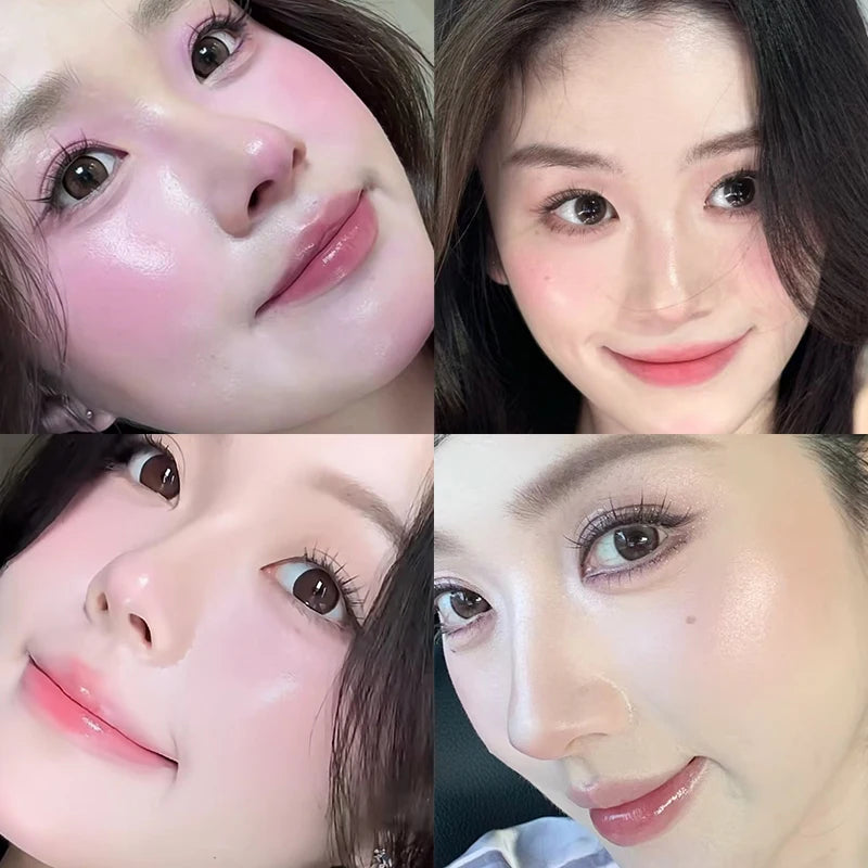 SHAQINUO Jelly Blush - Hydrating Formula with Crystal Clear Shine and Dewy Finish,Essential for summer travel