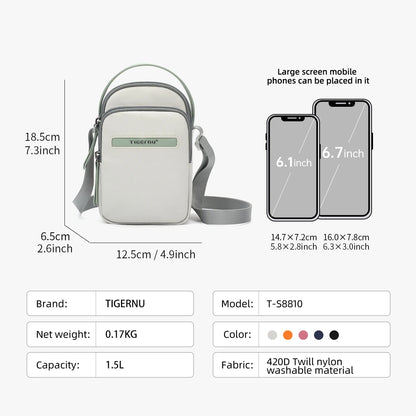 Tigernu Crossbody Bag For Women Casual Shoulder Bag Female Slingbag Girls Mini Bag Cross Pack Lady Handbag Shoulder Bags Women