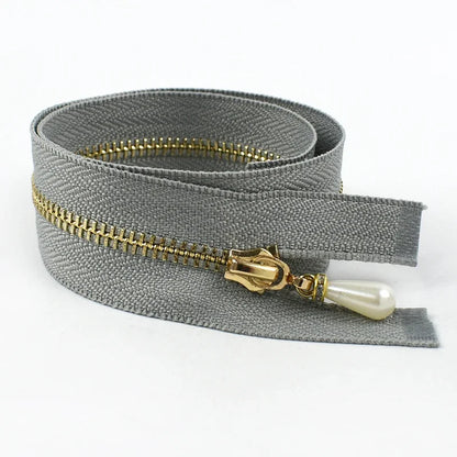 3Pcs Meetee 3# Metal Zippers Bag Zipper Closure 15-70cm Jacket Purse Easy Repair Zips Open/Close-End Coat Zip Sewing Accessories