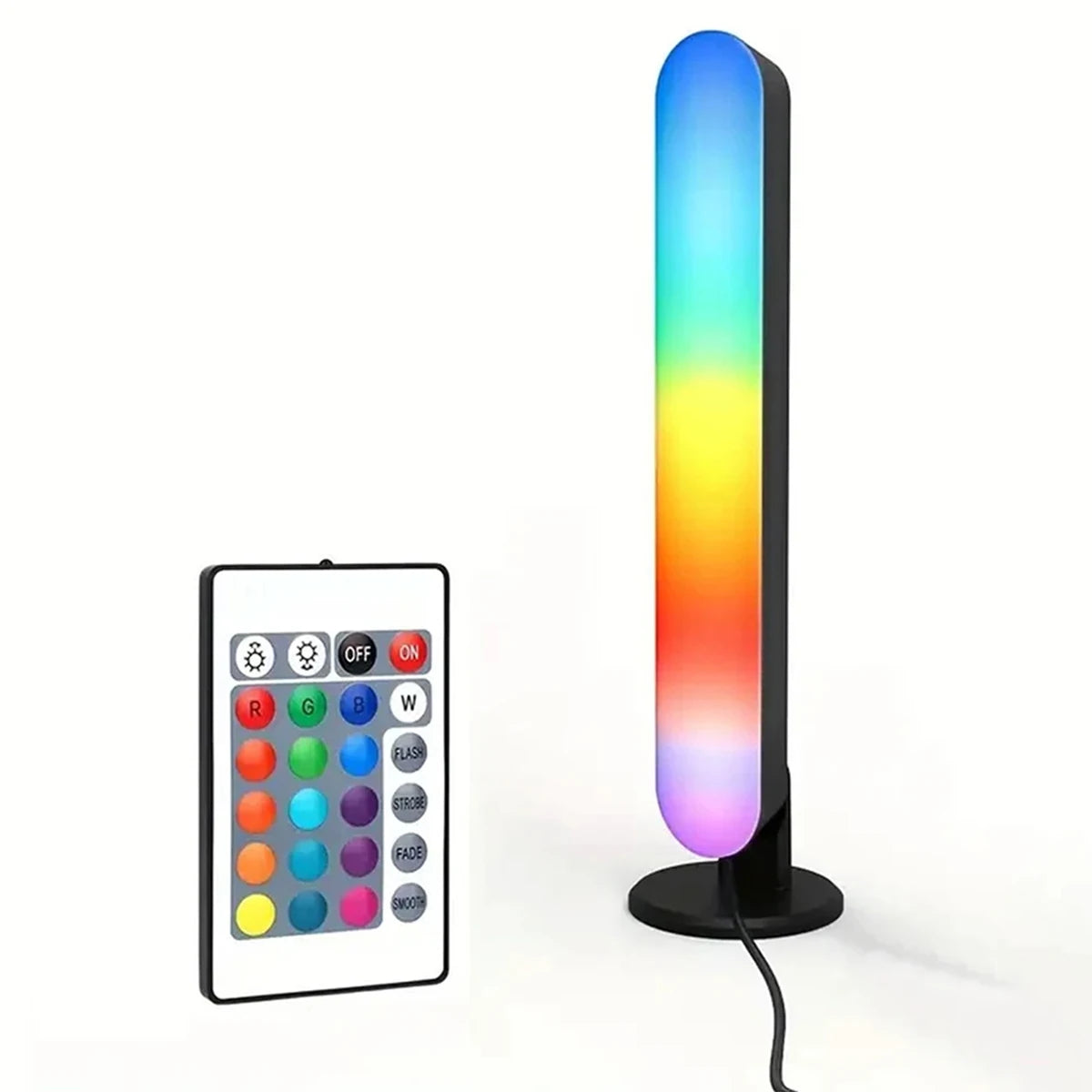 Smart Led Strip Lights With Remote Control Music Rgb Desk Lamp With Remote Light Night Home Decor Living Room For Gaming TV