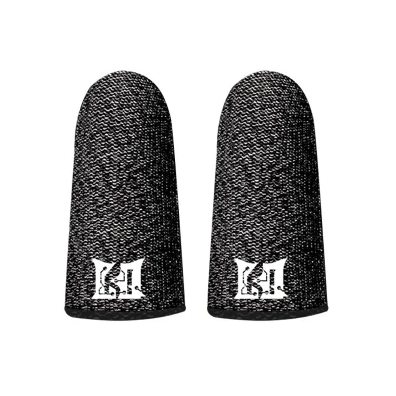 1 Pair Gamer Sleeve Sweatproof Dedales Gamer Finger Cover Touch Screen Fingertips Sleeve For PUBG Mobile Games Game Accessories