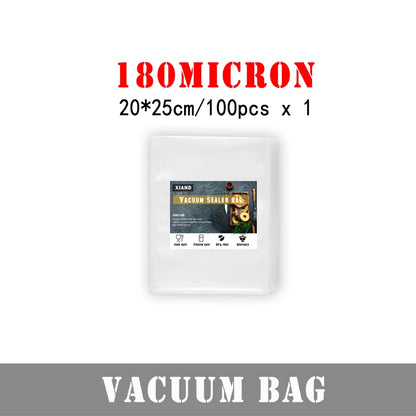 100pcs Food Vacuum Sealer Bags Kitchen Vacuum Packed For Food Saver Storage Vacuum Packaging Bags