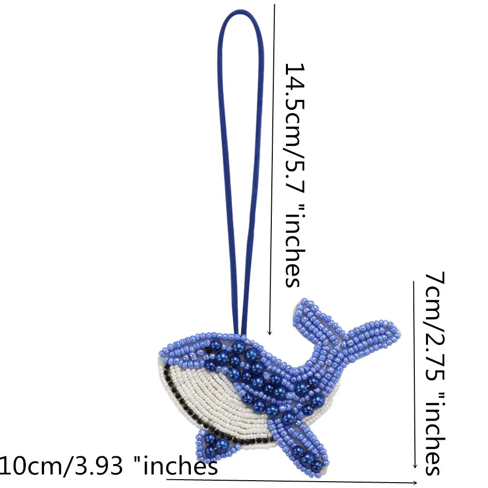 3D Handmade Rhinestone Beaded Coconut tree, butterfly hanging rope Patches Crystal Bag lanyard Patch beading Applique Patch