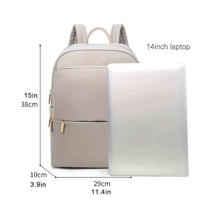Women backpack oxford cloth waterproof Shockproof Fashion Office Lady Bag 13 14 inch laptop backpack
