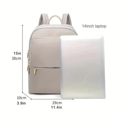 Women backpack oxford cloth waterproof Shockproof Fashion Office Lady Bag 13 14 inch laptop backpack