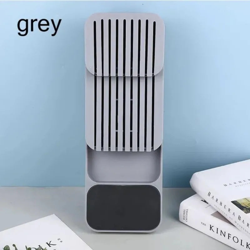 1 PC Kitchen Knife Separation Sorting Storage Box Storage Rack Knife Organizer Holder