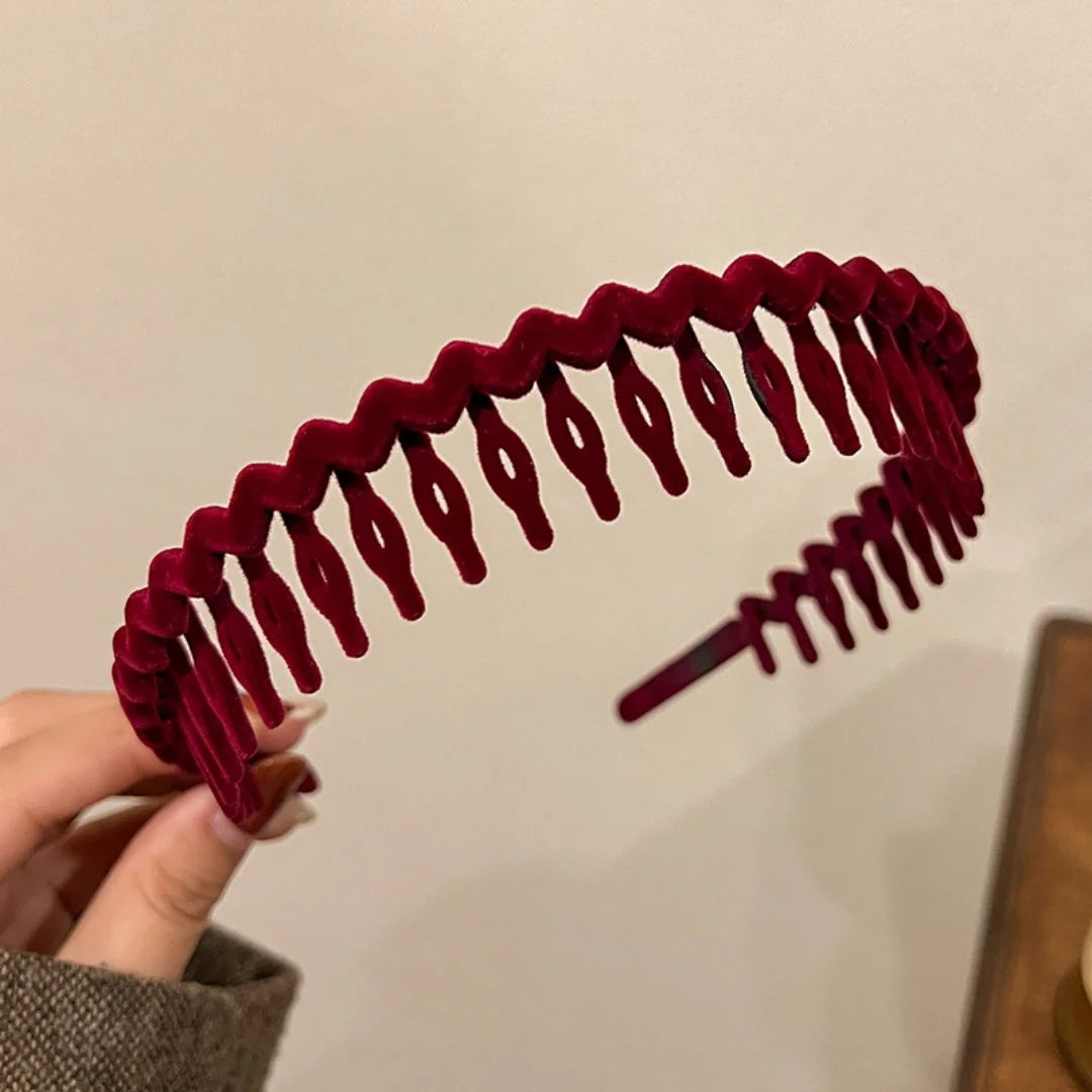 4pcs Pressed Hair Band For Washing Face Headband Summer Women's Hair Bundle Summer Hairpin