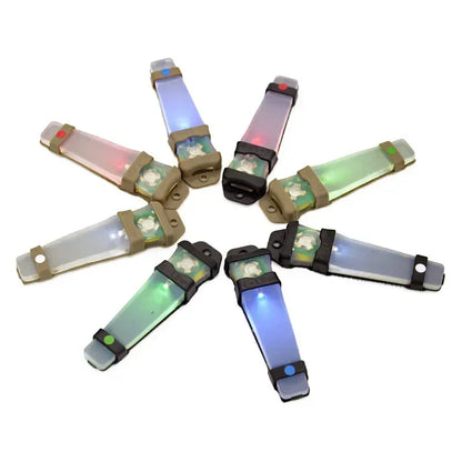 Tactical FMA Helmet Light Blue Green Red IR Strobe Waterproof Outdoor Survival Safety Signal Flash LAMP